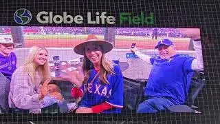 Texas Rangers World series game 2 God Bless America Nicole Johnson 10/27/23 7th inning stretch
