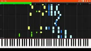 James Scott - Climax Rag (1914) Synthesia Piano Tutorial + Sheet Music