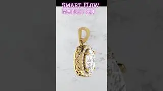 ||🔷How to Use Smart flow in Matrix 9.0🔷|| #Matrix9 || #Jewellery Cad Design || #Tutorial