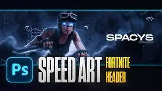 Header for @Spacys (Photoshop) * Speed Art