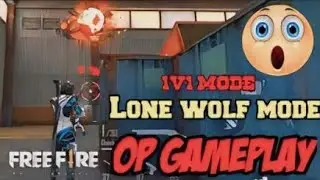 Lone wolf gameplay || How to play lone wolf ranked || Free Fire video #handcam #lonewolf #longvideo