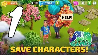 Bermuda Adventures: Island Farm Games Gameplay Walkthrough #1 (Android, IOS)