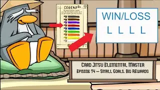 [CPO] Card Jitsu Elemental Master (14) - Small Goals, Big Rewards!