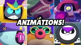 All 17 Epic Brawler Release Animations (Including Bolt!) | Brawl Stars