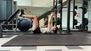 Dead bug exercise for core and trunk strength and control