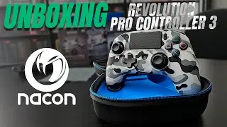 Unboxing NACON REVOLUTION PRO CONTROLLER 3 | O MELHOR controle para PC e PS4