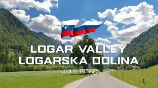 Driving in Austria / Slovenia - Bad Eisenkappel to Logar Valley / Logarska dolina | 4K
