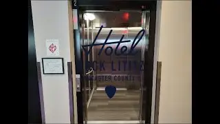AWESOME Schindler 3300 MRL Elevators + Mini Tour @ Hotel Rock Lititz Lititz PA