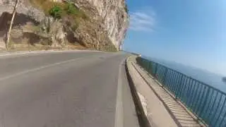 The road between France and Italy. Eze and Menton area. Côte d'Azur.  Fatih Aksoy-2013