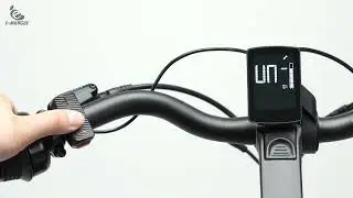 BAFANG Display DZ47 for M620 M600 M560 M510 M420 Mid Motors E-Bike Display Bike Computer with 0-9...