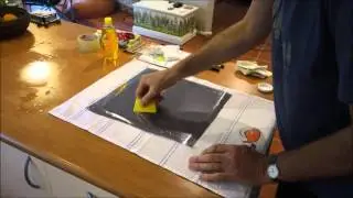 Window Tint Application for an Infinity Mirror