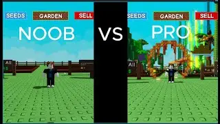 NOOB TO PRO GROW A GARDEN PART 1