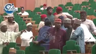 Show Of Shame Inside NASS As Reps Member Exchange Blows, Moment Scenario Broke Out Over 2026 Budget