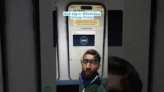 Add member tag in WhatsApp Group chat - WhatsApp Upcoming Feature #whatsapp