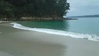 Playa de Mogor. Praia de Mogor.