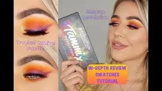 MAKEUP REVOLUTION TROPICAL CARNIVAL Tammi Palette Review, Swatches & Tutorial | Hit or miss?