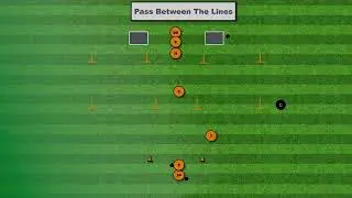 Master the Art of Precision: The Ultimate 'Passing Between the Lines' Soccer Drill!