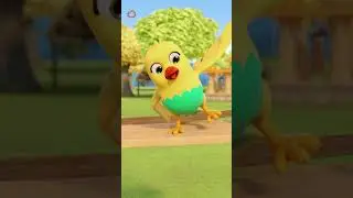 Chidiya Udi Cartoon Song, चिड़िया उड़ी #hindibabysongs #ytshorts #chidiyawalacartoon #hindirhymes