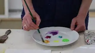 City Atelier digital: Gelb - Rot - Blau: Farbpalette mischen