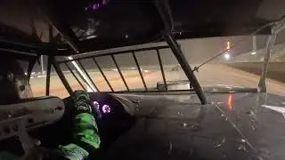 Hunter Welch #25W USRA Limited Modified Feature Race In-Car Cam Lawton Speedway 07/19/2025