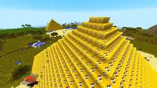 Minecraft LUCKY BLOCK PYRAMID DEFENSE #2 с Vikkstar