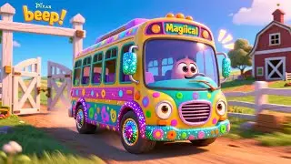 Boom Boom Farm Bus Ride 🚌🐄 | Fun Toddler Adventure | Kids Learning & Playtime