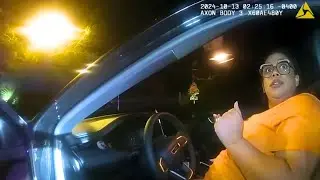 Entitled Woman Turns Routine Traffic Stop Into Chaos