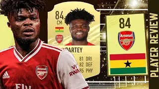 FIFA 21 | 84 THOMAS PARTEY PLAYER REVIEW! Most Op Midfielder On FUT 21 ?!
