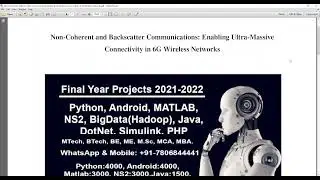 Non Coherent and Backscatter Communications Enabling Ultra Massive Connectivity in 6G Wireless Netwo