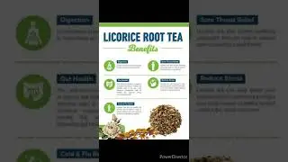 LICORICE ROOT TEA Benefits 💯✔️