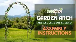 Build a Grand Garden Arch Trellis in Minutes! 🌿🛠️ #GardenGoals #DIYOutdoor