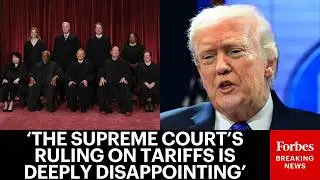 BREAKING NEWS: Trump Reacts After Supreme Court Strikes Down His Tariffs