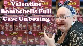 Unboxing A Complete Case Of Funko DC Bombshells Valentines Blind Boxes