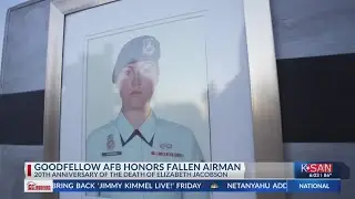Goodfellow AFB honors fallen Airman Jacobson with ruck march
