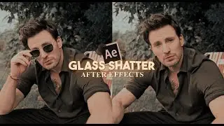 Glass Shatter Effect (without plugin) | After Effects