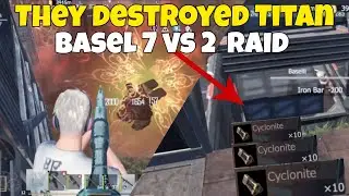 8 VS 2 Online raid they destroyed Titanium basel with energy last island of survival part 3 | #lios