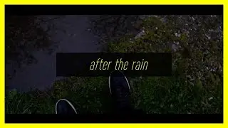 after the rain - cinematic