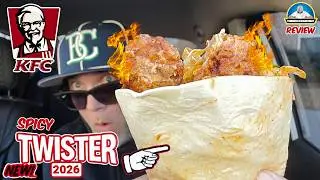 KFC&reg; Spicy Twister Review! 🌶️🌪️🥙 | New In 2026, Is It Better Than The Snack Wrap? | theendorsement