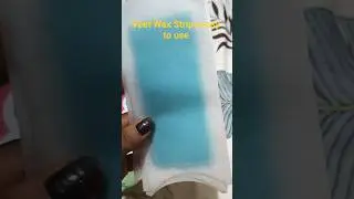 How to Use Veet Wax Strips | Veet Wax Strips Kaise Use | Waxing at Home Kare #shots #waxing #wax