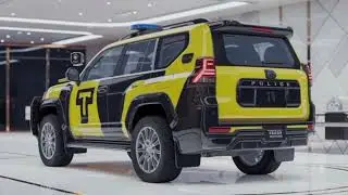 2025 Toyota Land Cruiser Prado Police Car &ndash; The Ultimate Traffic Dominator!