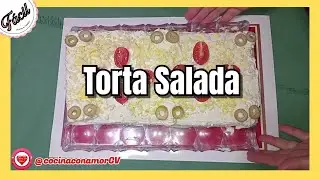 [F&aacute;cil]👩🏽&zwj;🍳🔸Torta Salada con Pan de Miga #recetanavide&ntilde;a