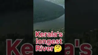Kerala's Longest River 🤔.  #malayalam #shorts #kerala