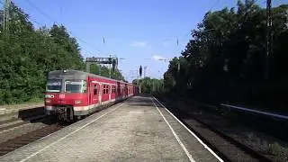 S-Bahn Frankfurt am Main - ET 420 und BR 423 + Zug [HD]