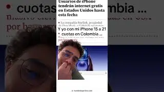 Yo con mi iPhone 15 en Colombia 🤣 #humor #series #noticias #iphone #humor