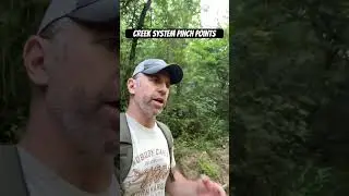 Creek System Pinch Points. #archery #mobilehunter #bowhunting #saddlehunting #hunting #