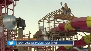 Boy dies after falling off Mt. Olympus water slide