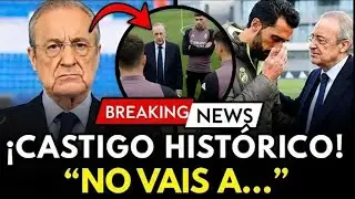 🚨 Florentino Pérez EXPLODES! Real Madrid's SHOCKING Punishment After Disaster!