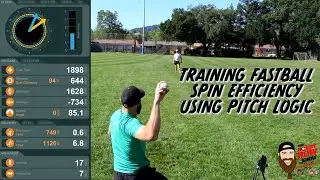 Fastball Spin Efficiency Lesson w/ Pitch Logic