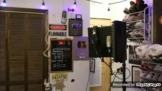 AK screams rap song