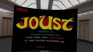 Retro Arcade running on Oculus Quest 2